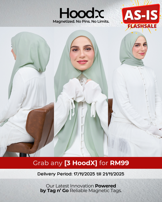 [As-Is] HoodX in Dusty Green