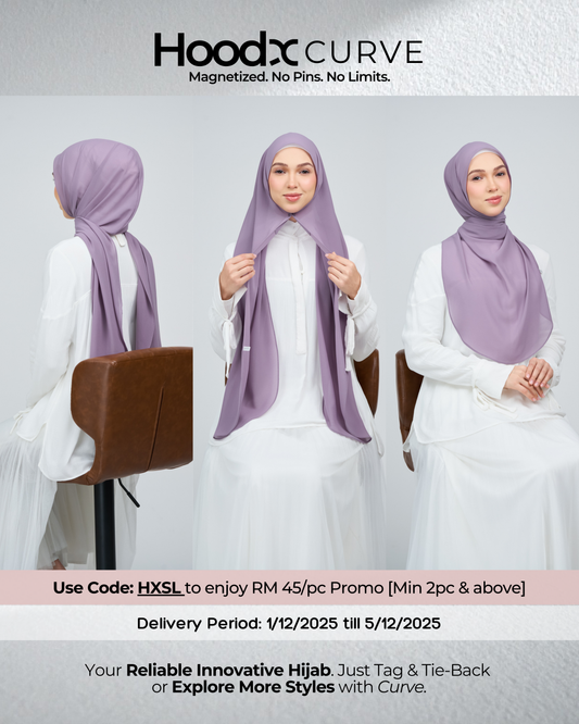 HoodX Curve in Dusty Orchid