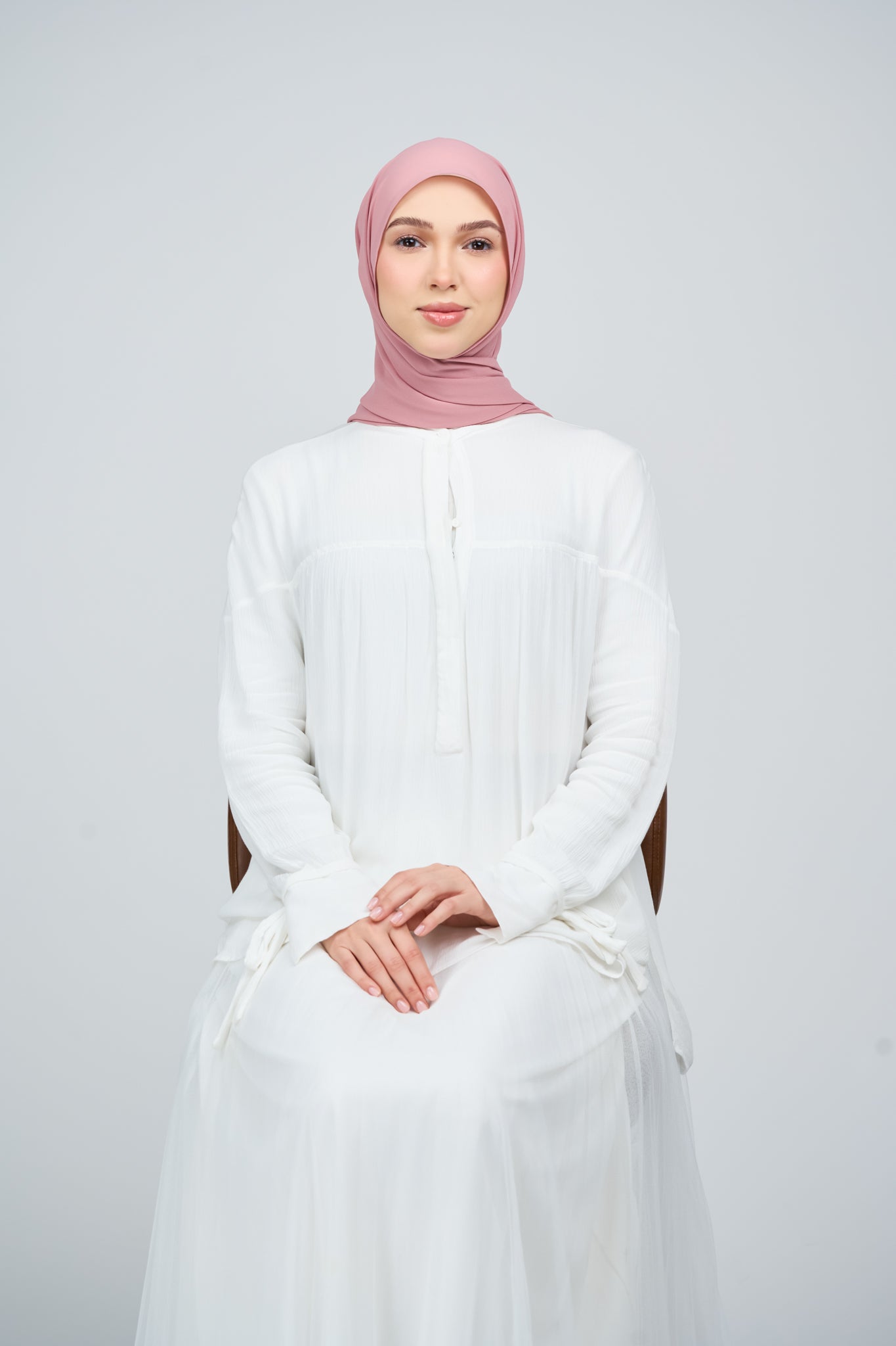 HoodX⁺Plus Curve in Dusty Pink