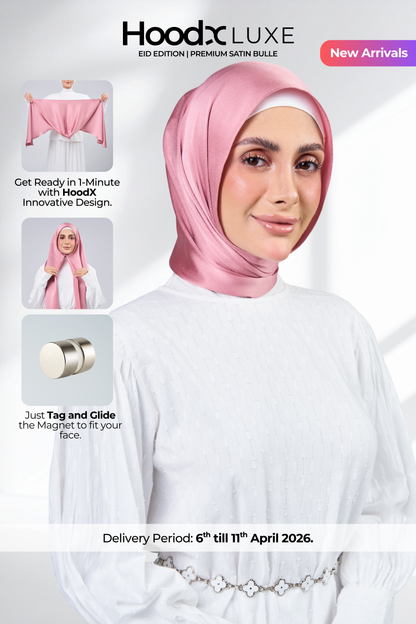 HoodX Luxe Volume 02 in Dusty Pink