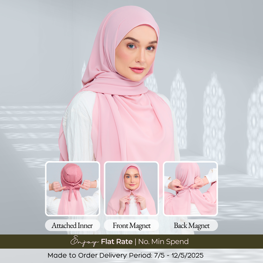 3IN1 Instant Faith Tag n' Go in Dusty Pink