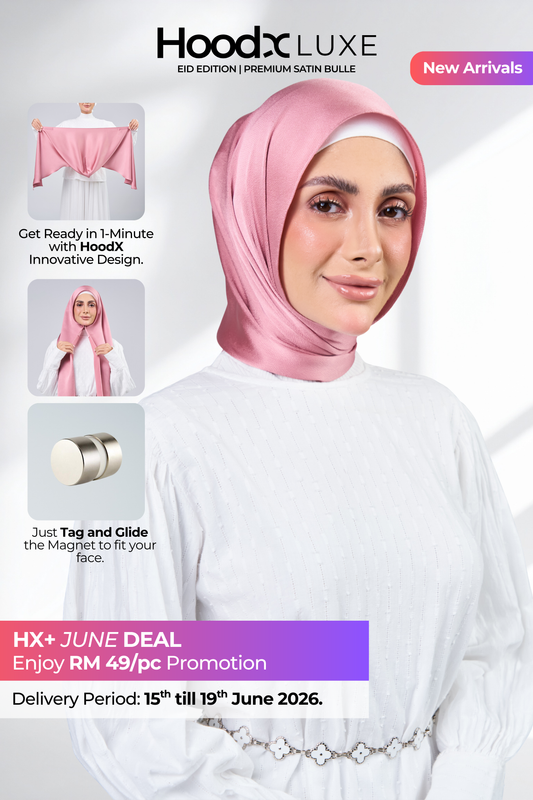 HoodX Luxe Volume 02 in Dusty Pink