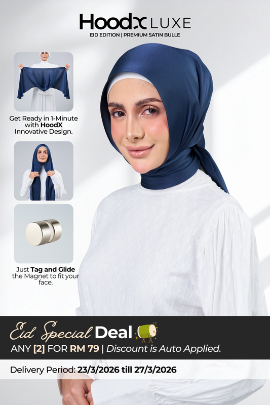 HoodX Luxe Volume 02 in Midnight Blue