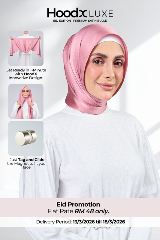 HoodX Luxe Volume 02 in Dusty Pink