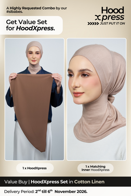 HoodXpress in Elegant Brown