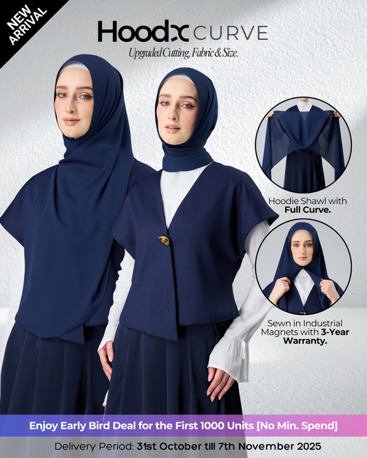 [★New] HoodX Curve in Midnight Blue