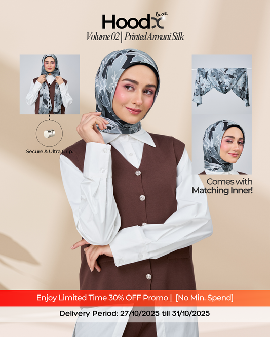 [★New] HoodX Printed Set in Earl