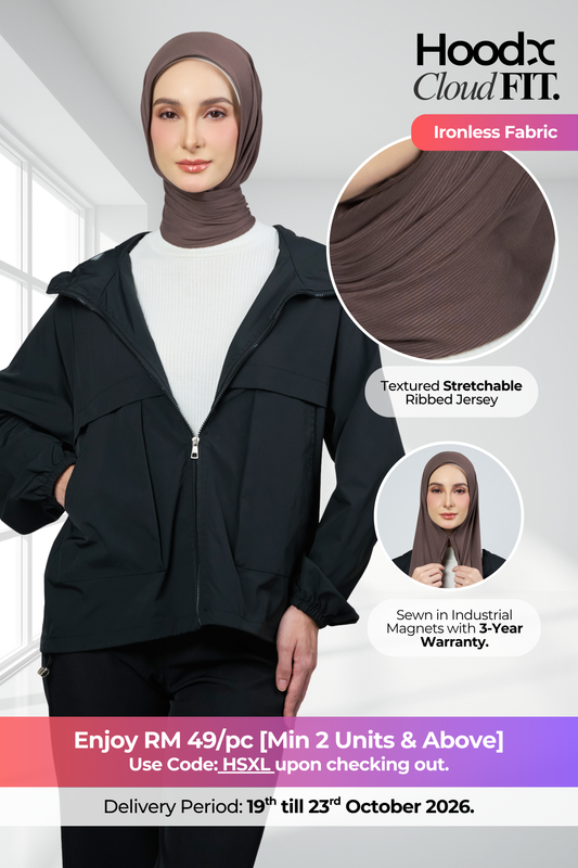 HoodX CloudFit in Espresso
