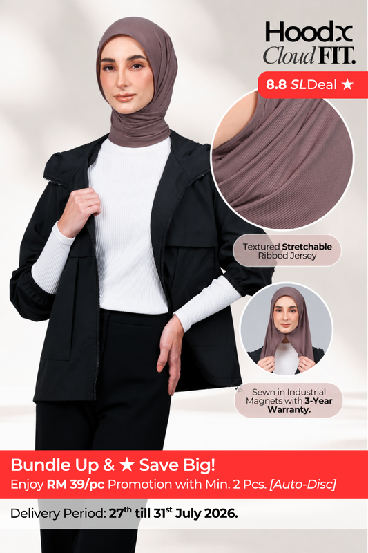 [★ New Colour] HoodX CloudFit in Espresso