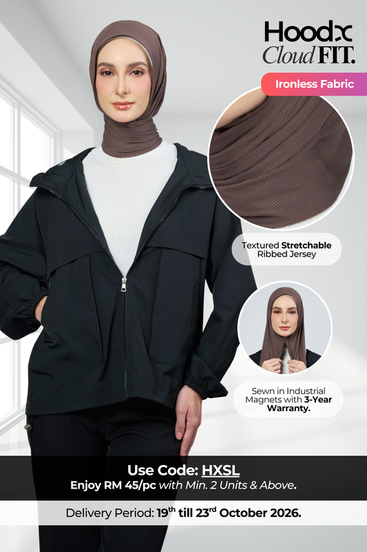 HoodX CloudFit in Espresso