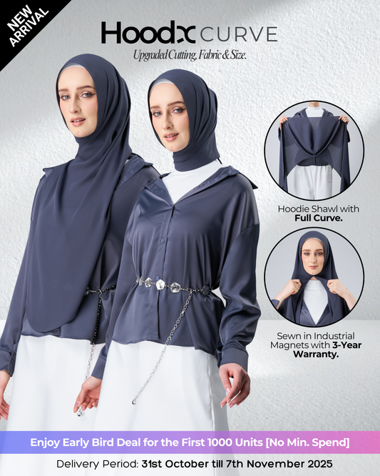 [★New] HoodX Curve in Dark Nimbus