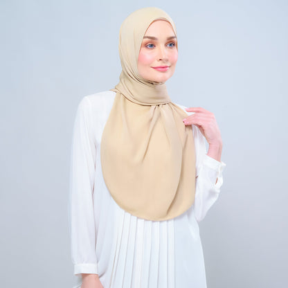 [As-Is] Instant Tag n' Go Shawl l Chiffon Silk in Blonde