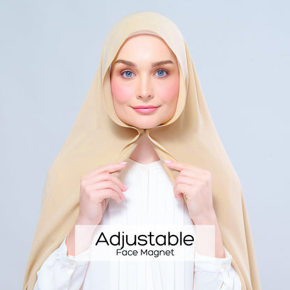 [As-Is] Instant Tag n' Go Shawl l Chiffon Silk in Blonde