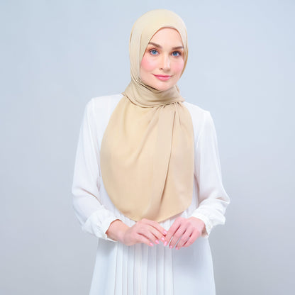 [As-Is] Instant Tag n' Go Shawl l Chiffon Silk in Blonde
