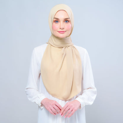 [As-Is] Instant Tag n' Go Shawl l Chiffon Silk in Blonde