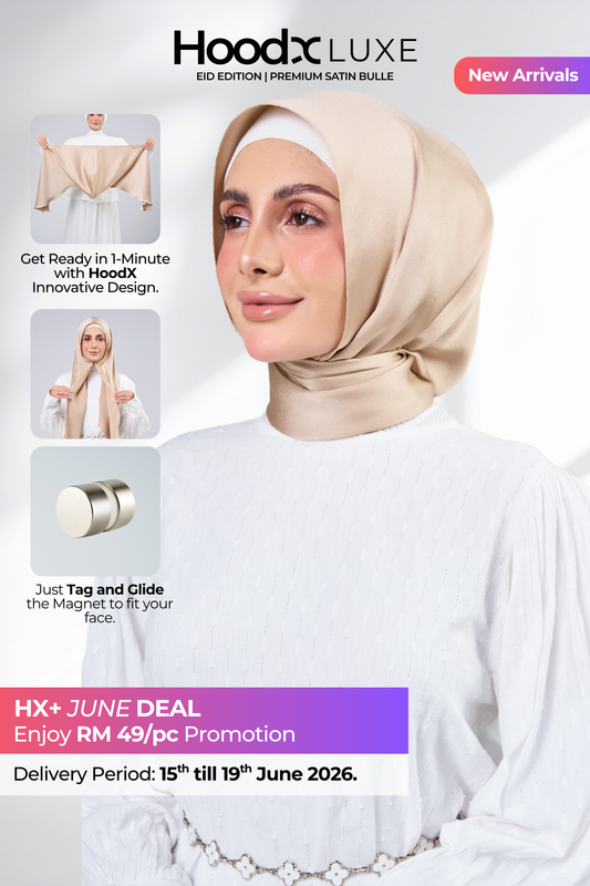 HoodX Luxe Volume 02 in Golden Nude
