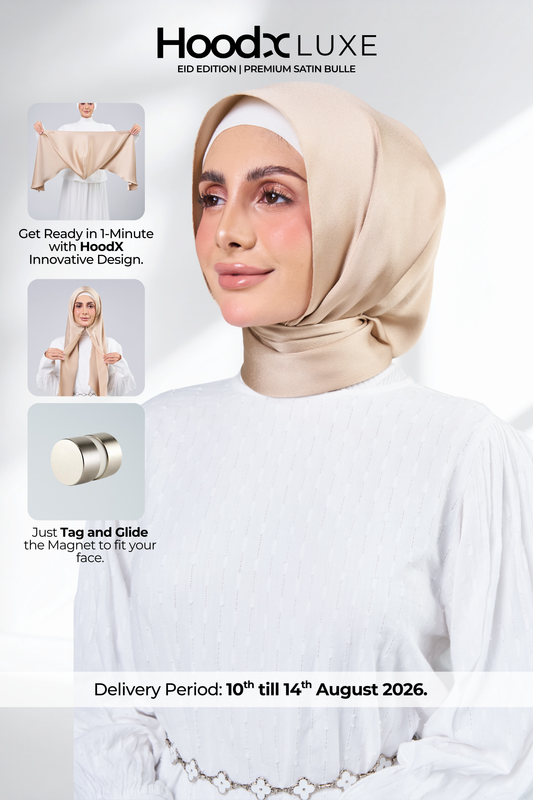 HoodX Luxe Volume 02 in Golden Nude