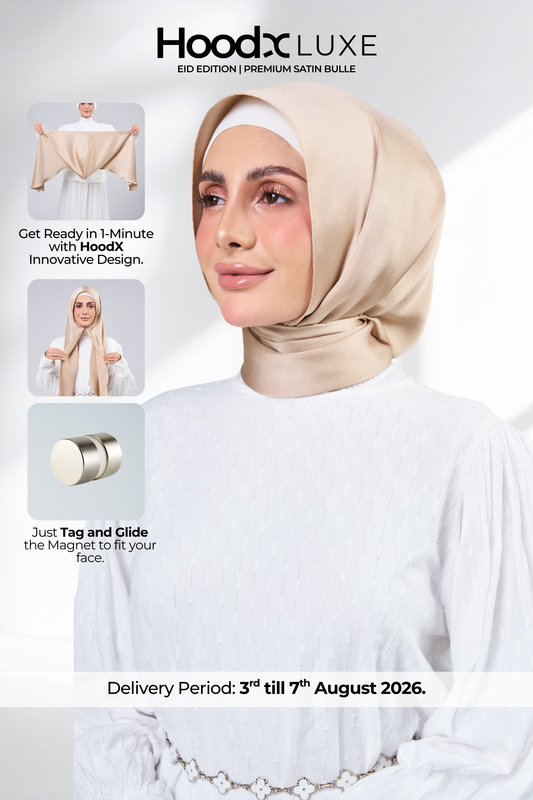 HoodX Luxe Volume 02 in Golden Nude