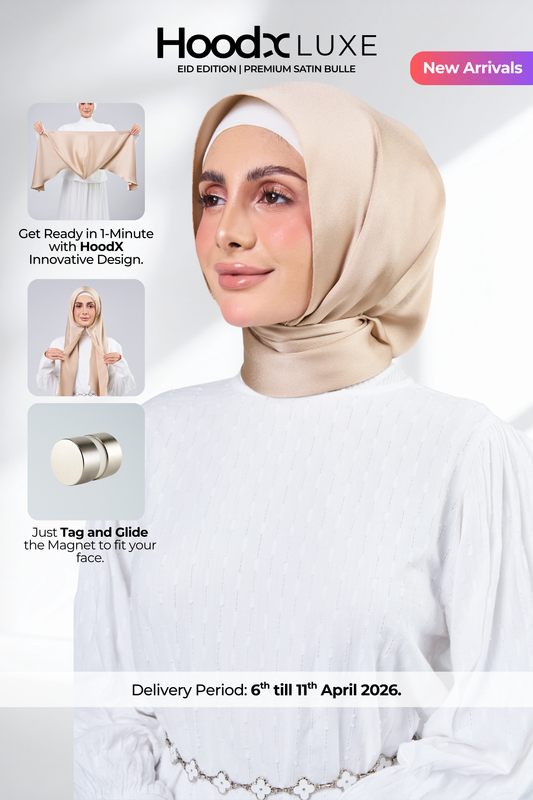 HoodX Luxe Volume 02 in Golden Nude