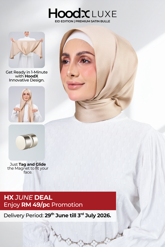 HoodX Luxe Volume 02 in Golden Nude