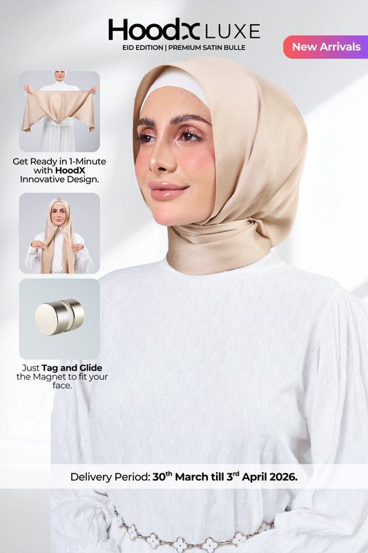 HoodX Luxe Volume 02 in Golden Nude