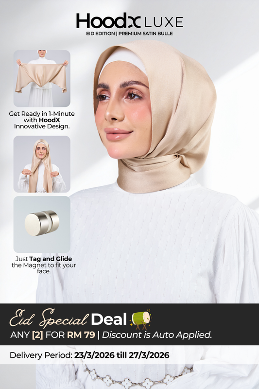 HoodX Luxe Volume 02 in Golden Nude