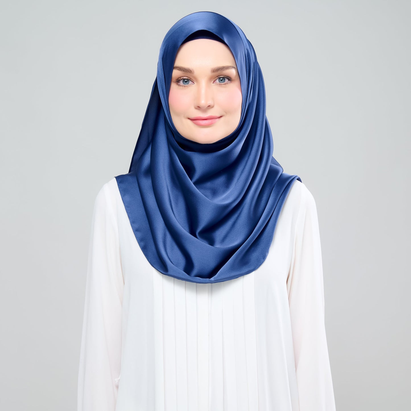 [As-Is] Grace Shawl in Navy Blue