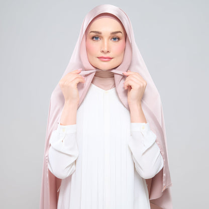[As-Is] Grace Shawl in Nude Blush