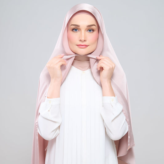 [As-Is] Grace Shawl in Nude Blush