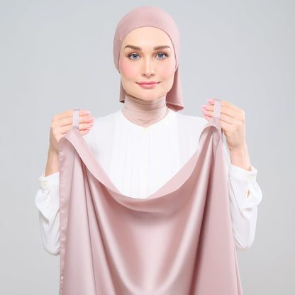 [As-Is] Grace Shawl in Nude Blush
