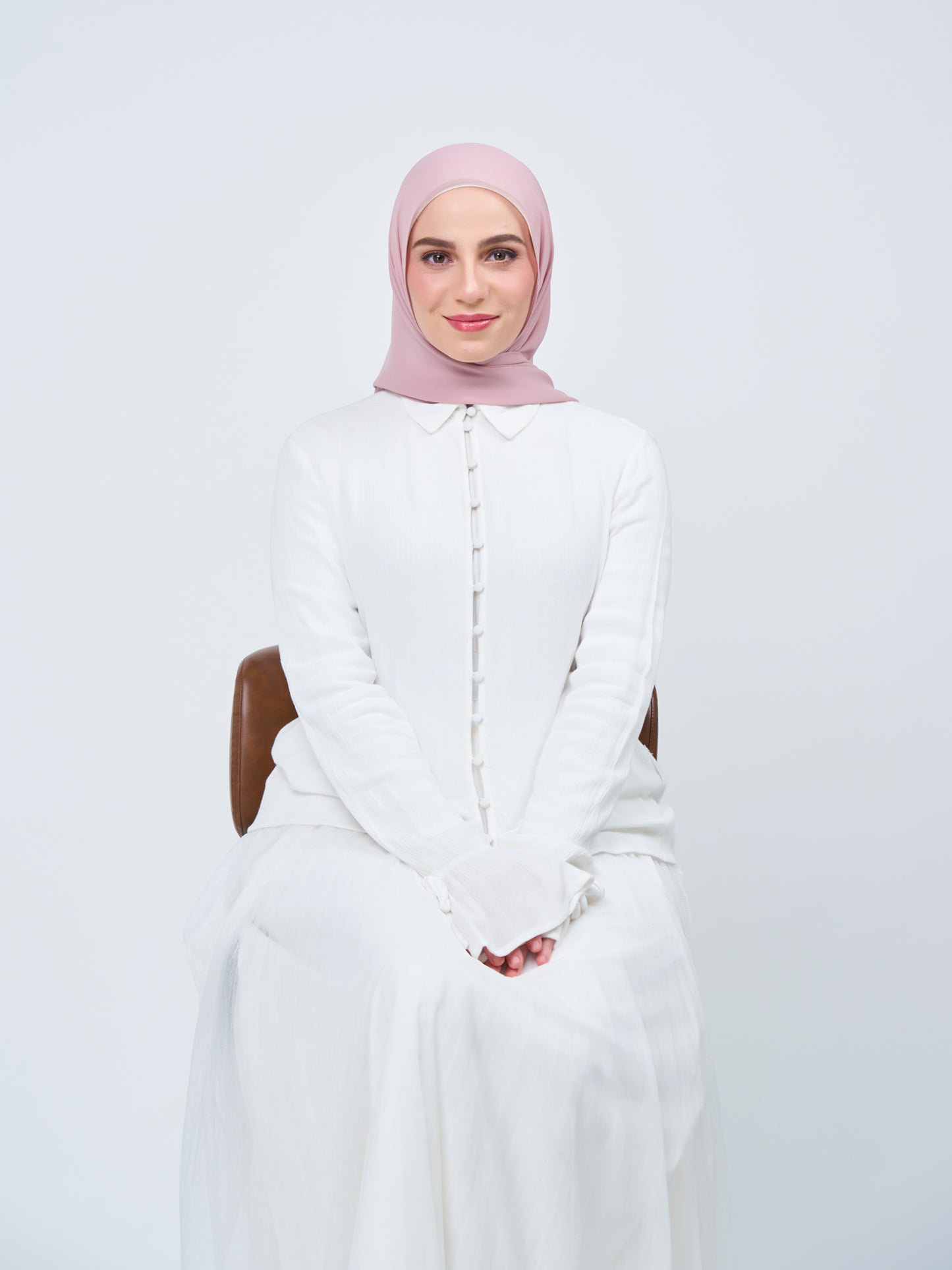 HoodX & Matching Inner Combo in Dusty Pink