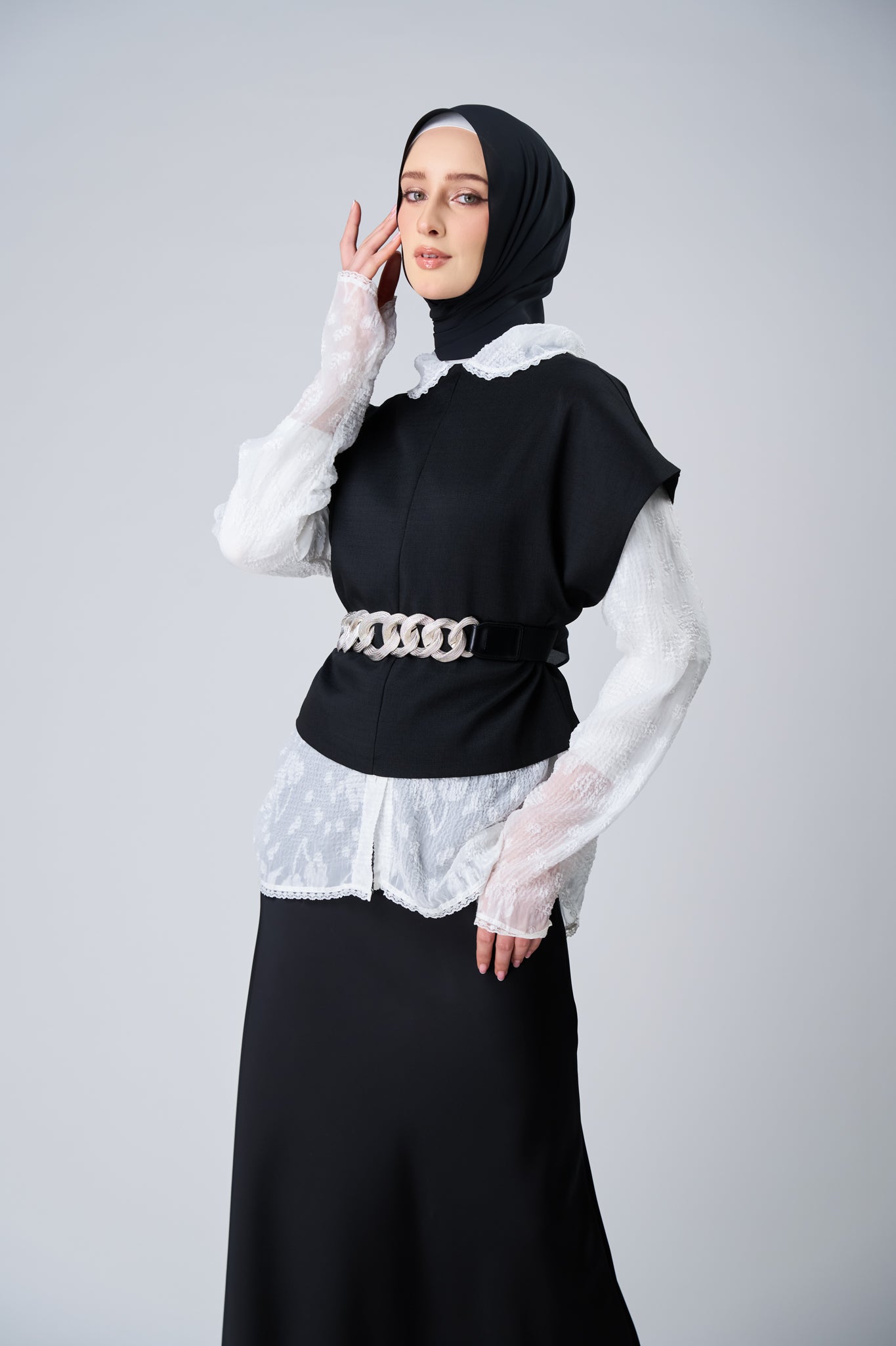 [★New] HoodX Curve in Black