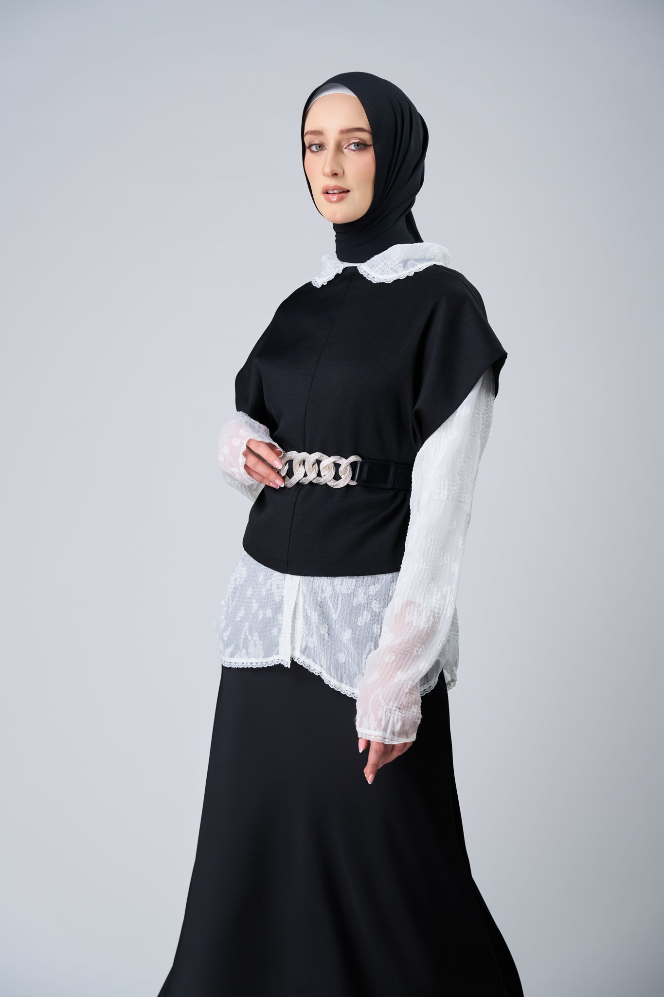 [★New] HoodX Curve in Black