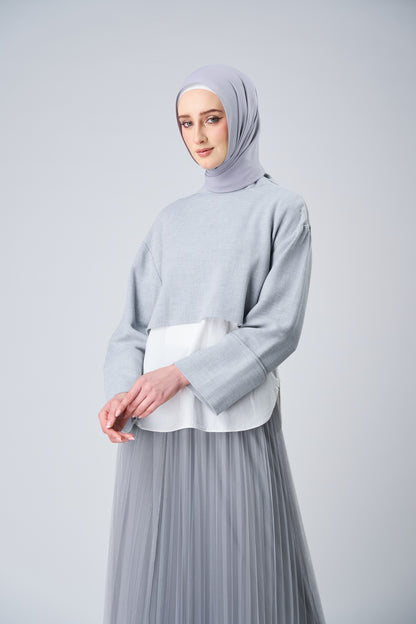 HoodX Curve in Chrome [Korean Chiffon]