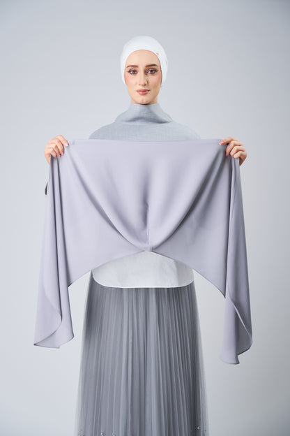 HoodX Curve in Chrome [Korean Chiffon]