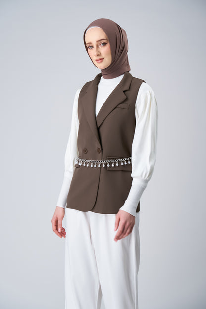 HoodX⁺Plus Curve in Espresso [Korean Chiffon]