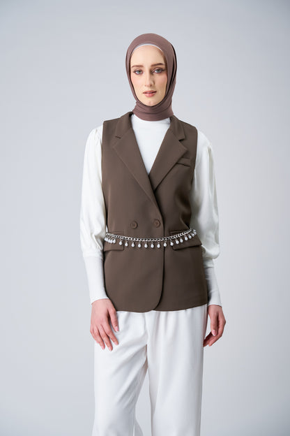 HoodX⁺Plus Curve in Espresso [Korean Chiffon]