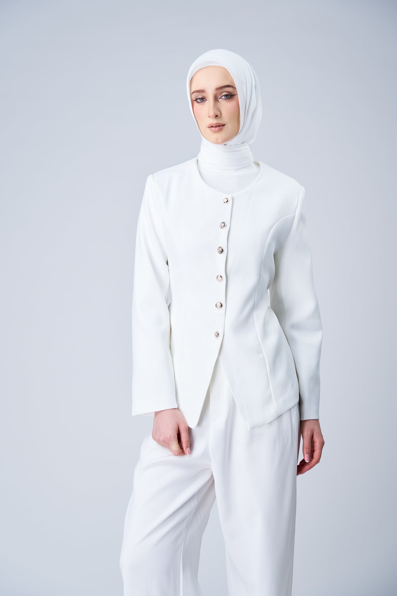 [★New] HoodX Curve in Pearl White