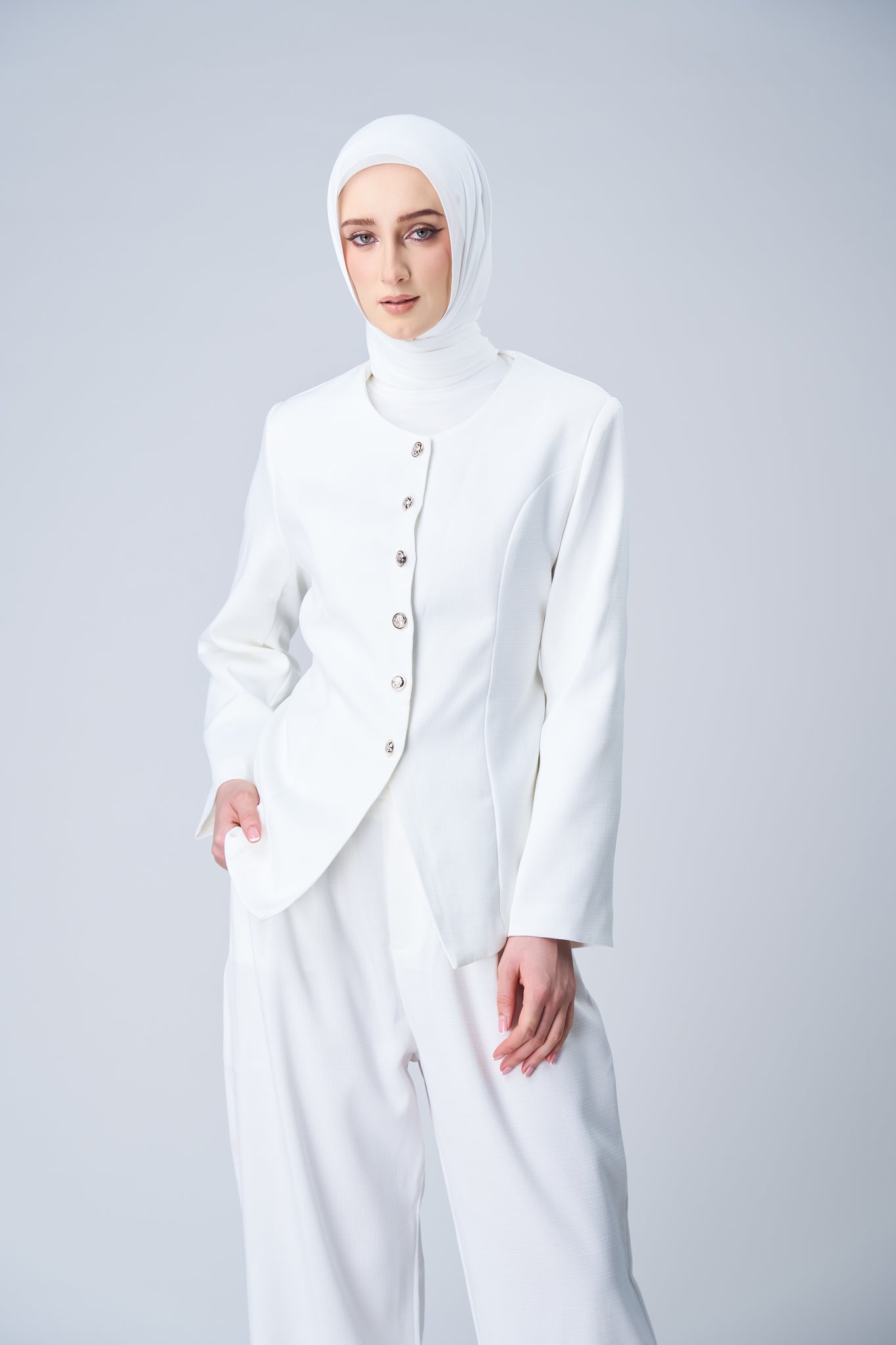 [★New] HoodX Curve in Pearl White