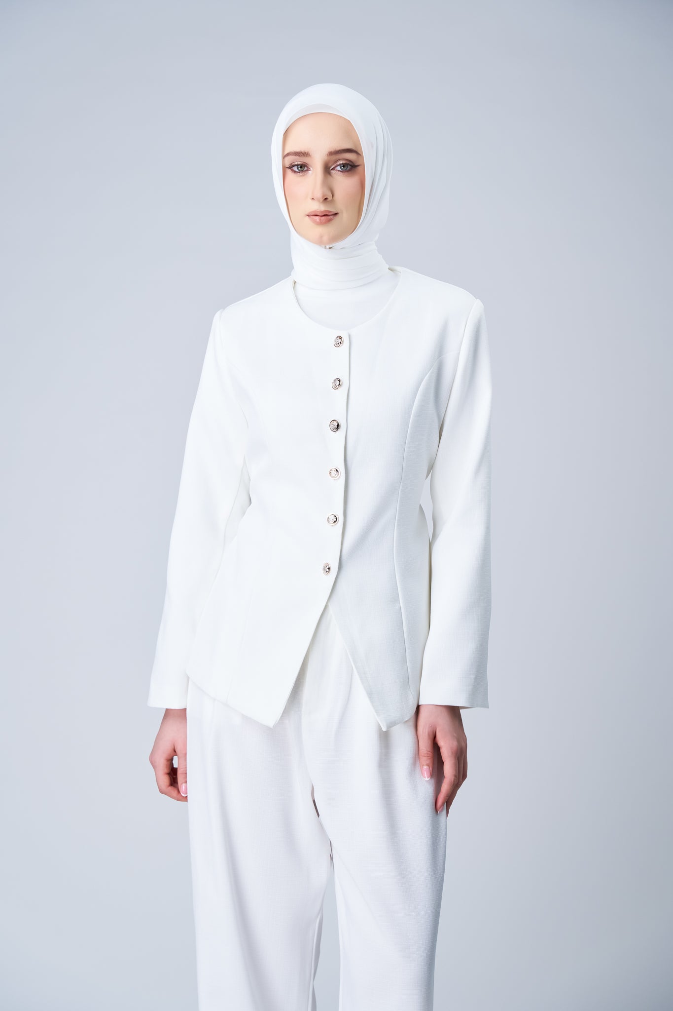 [★New] HoodX Curve in Pearl White