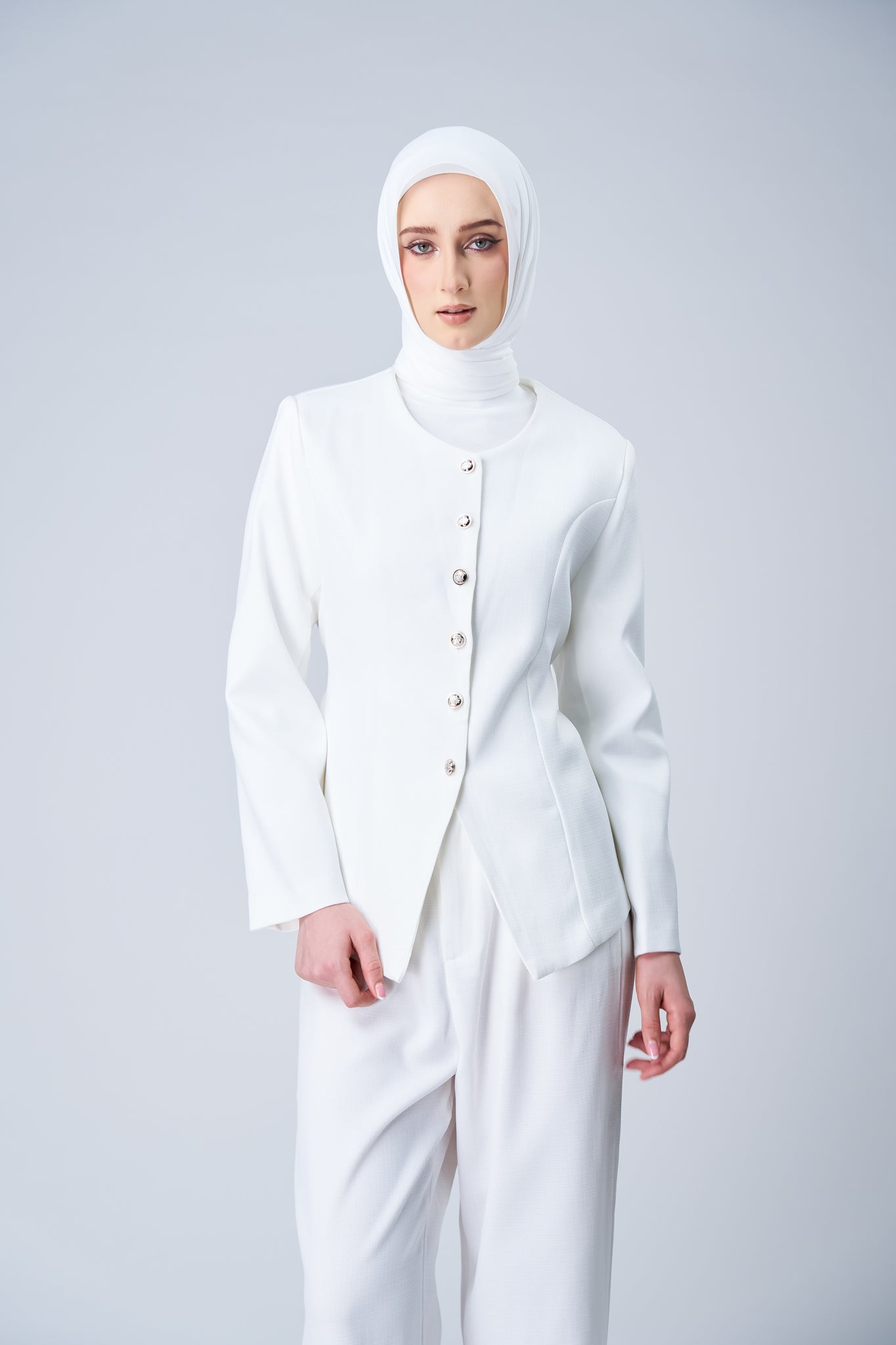 [★New] HoodX Curve in Pearl White