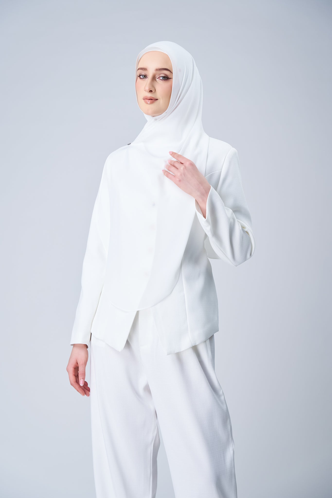 [★New] HoodX Curve in Pearl White