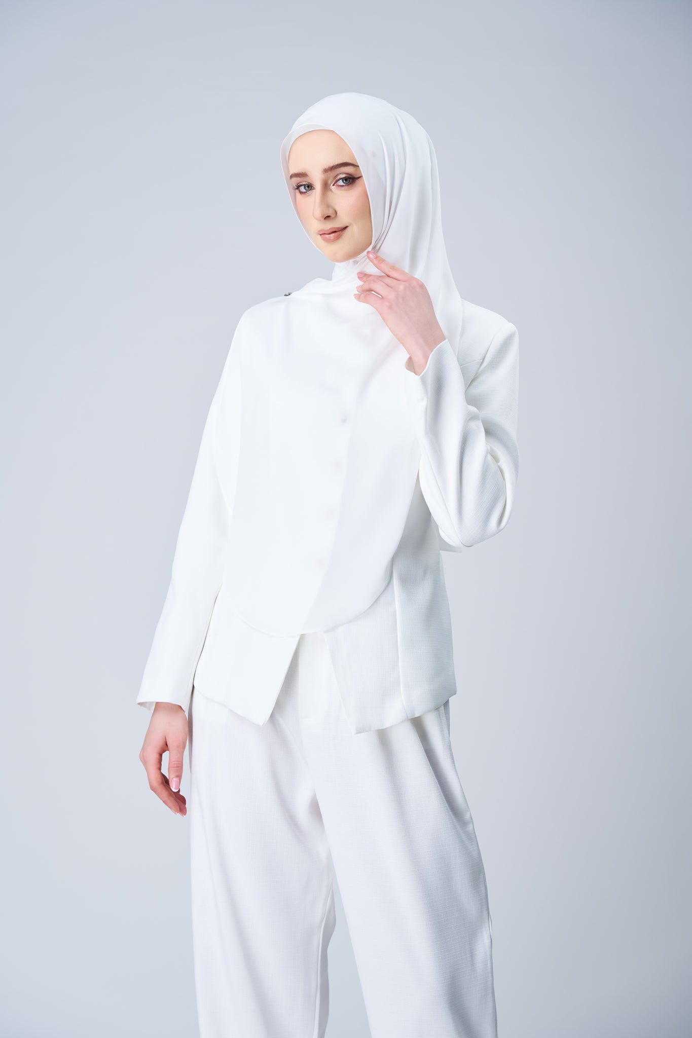 [★New] HoodX Curve in Pearl White