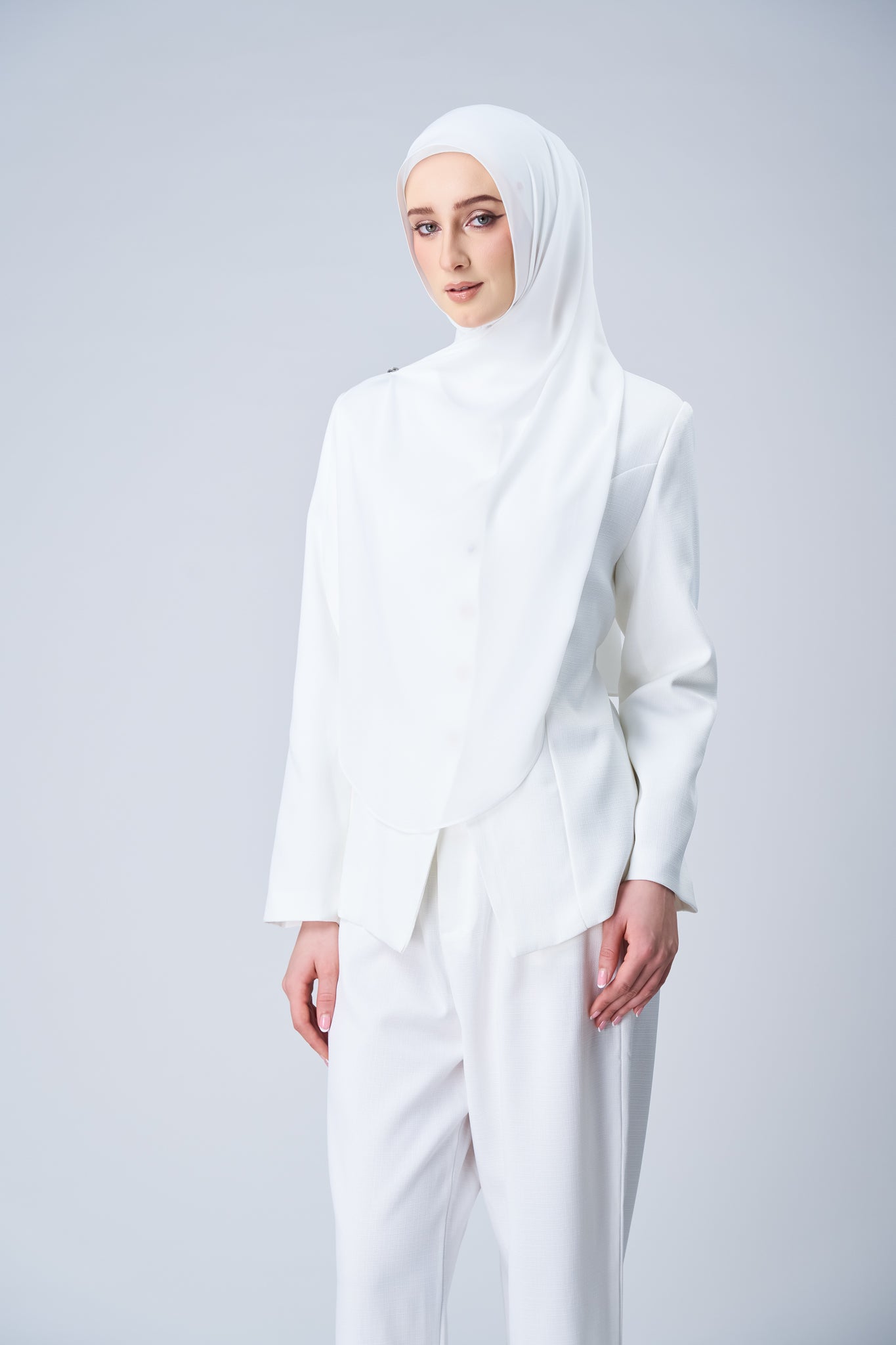 [★New] HoodX Curve in Pearl White