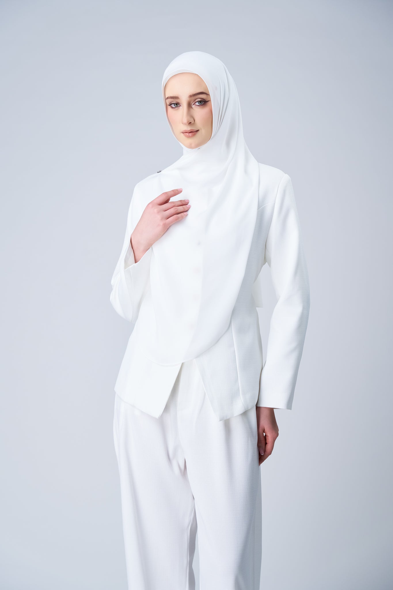 [★New] HoodX Curve in Pearl White