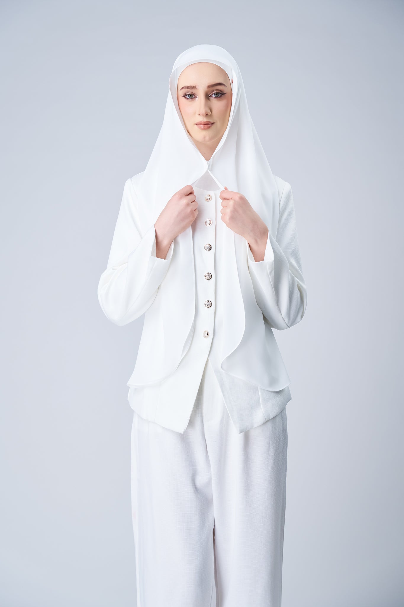 [★New] HoodX Curve in Pearl White