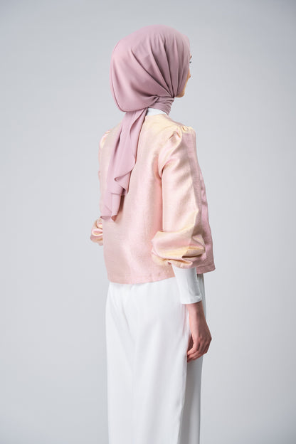 HoodX Curve in Rose [Korean Chiffon]