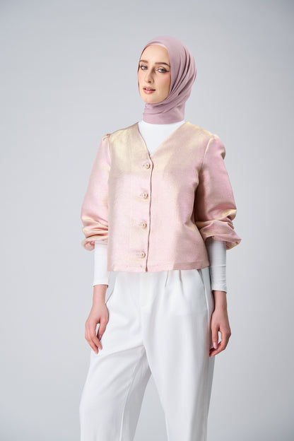 HoodX⁺Plus Curve in Rose [Korean Chiffon]