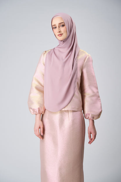 HoodX⁺Plus Curve in Rose [Korean Chiffon]