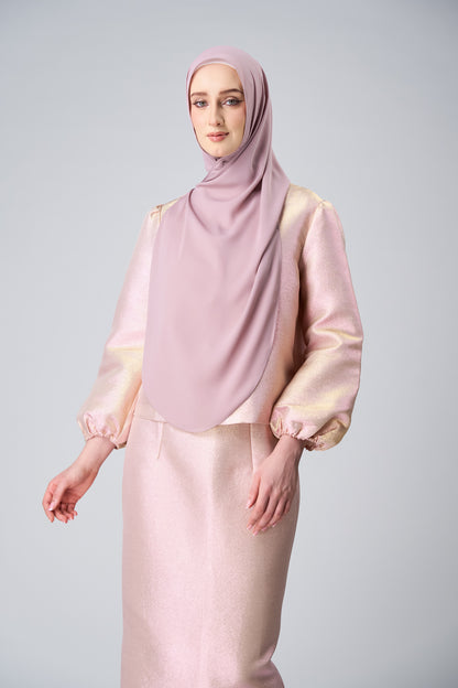 HoodX Curve in Rose [Korean Chiffon]